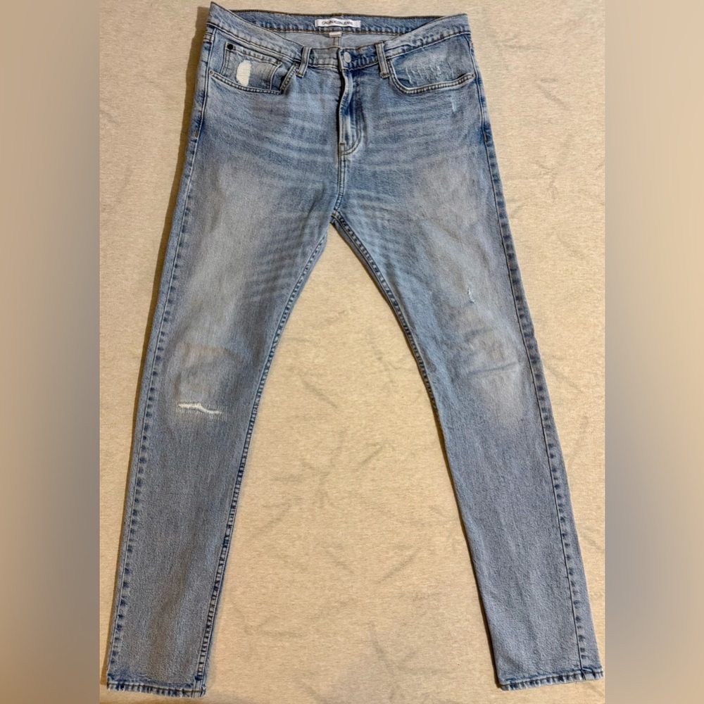 Calvin Klein straight skinny jeans